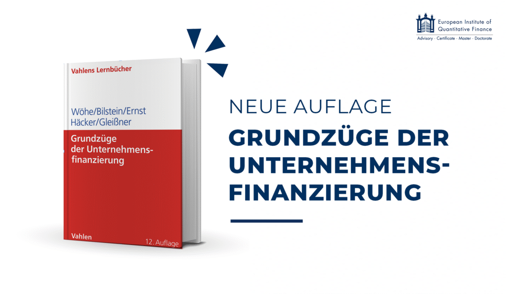 Grundzuge der Unternehemnsfinanzierung Neue Auflage
