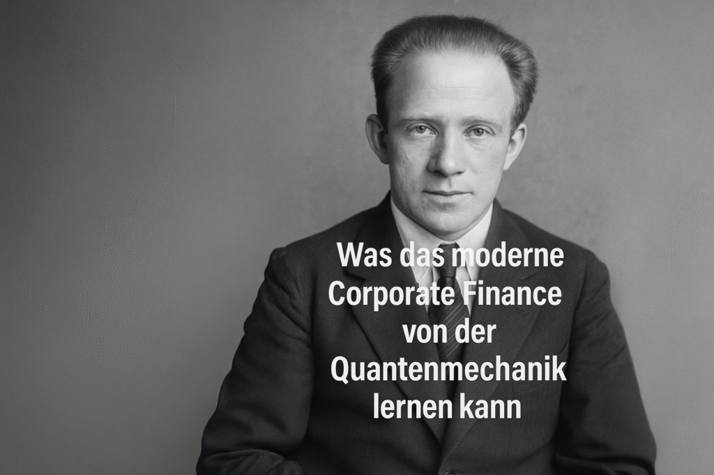 WAS HAT QUANTENMECHANIK MIT MODERNEM CORPORATE FINANCE